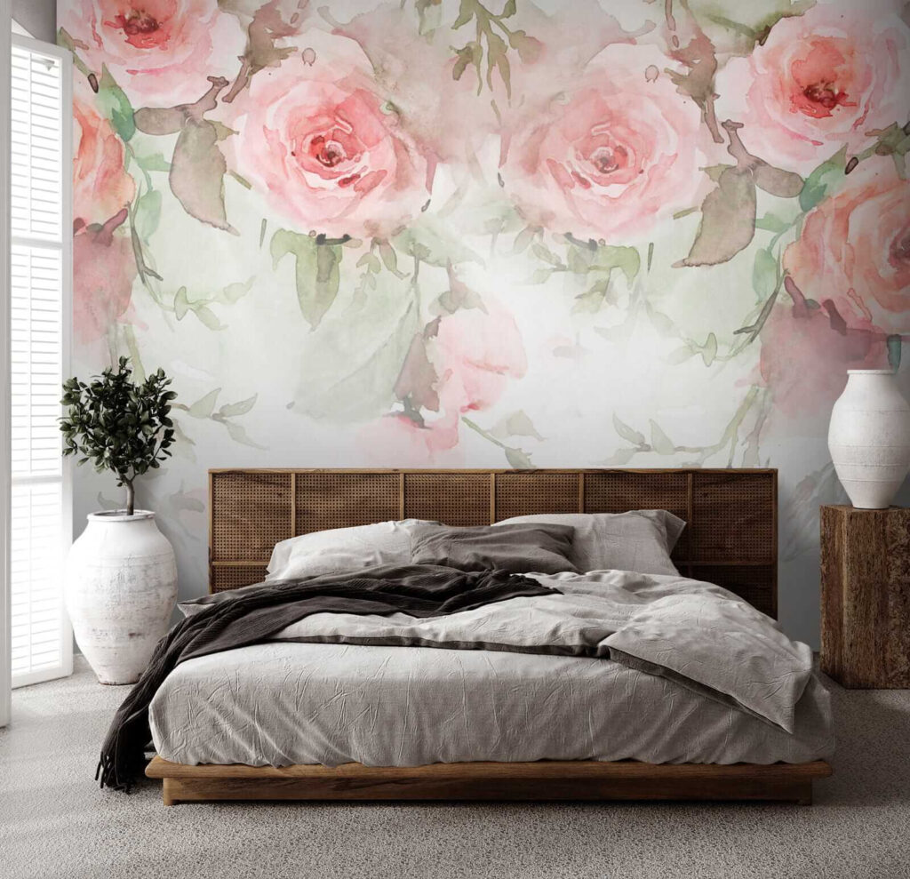 Rose rosa in alto — ambiente 4