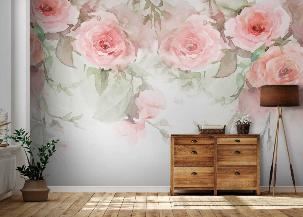 Rose rosa in alto — ambiente 7