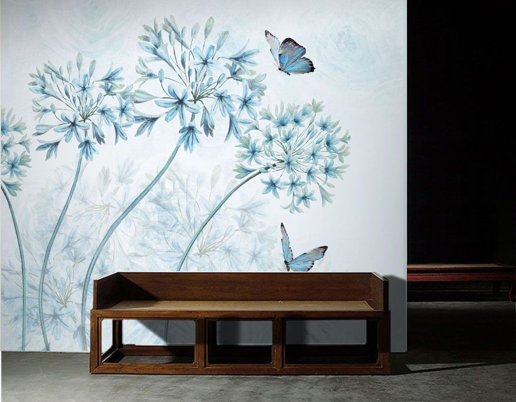 Fiori blu a stella — ambiente 1