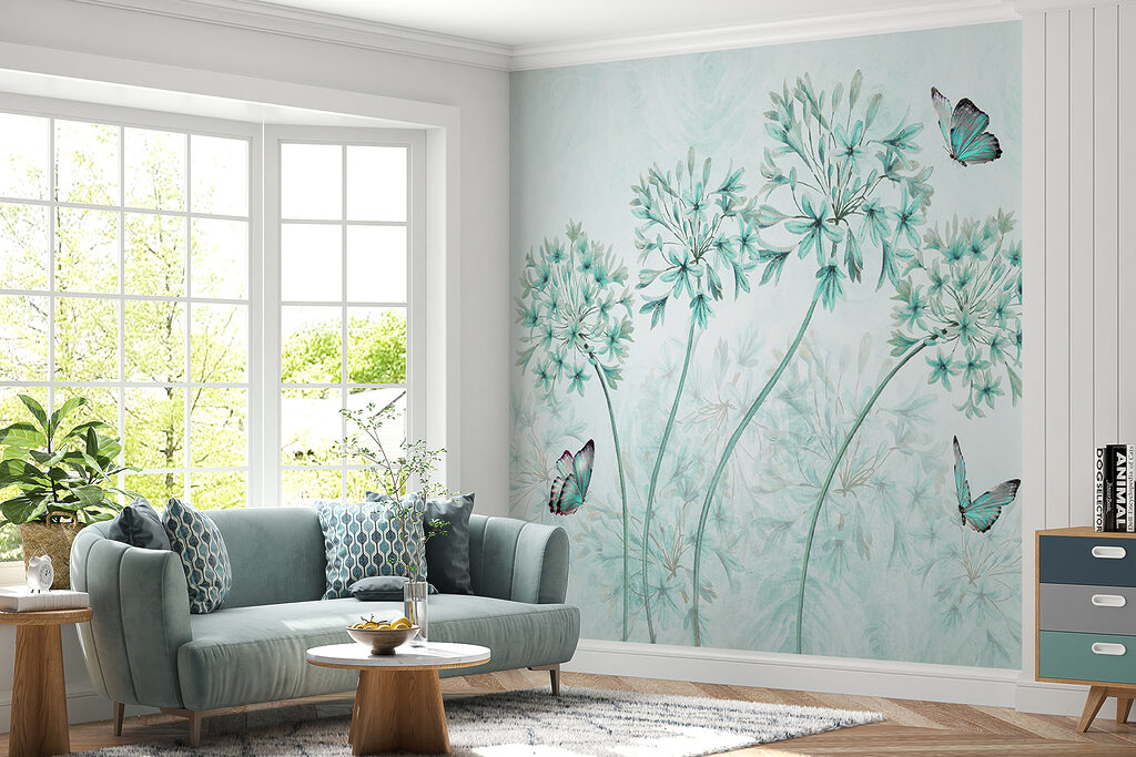 Fiori blu a stella — ambiente 2