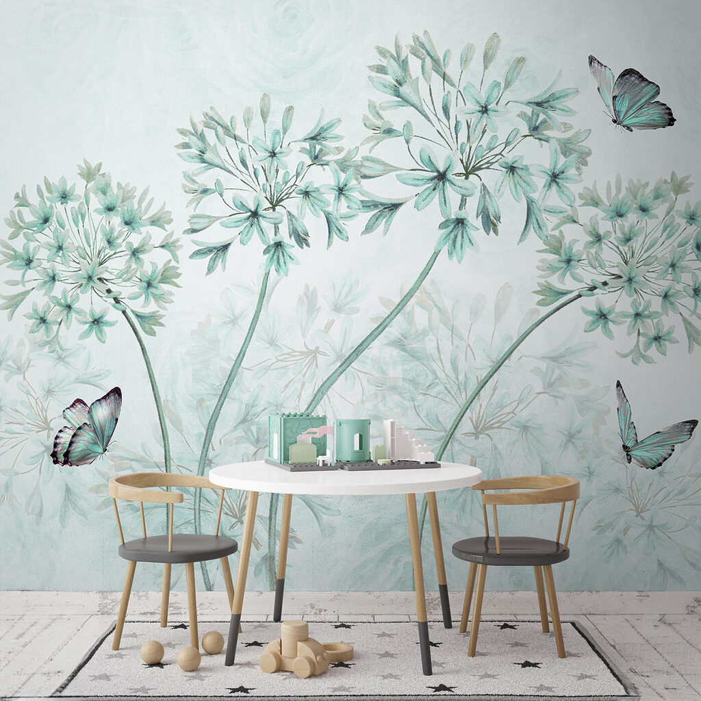 Fiori blu a stella — ambiente 3