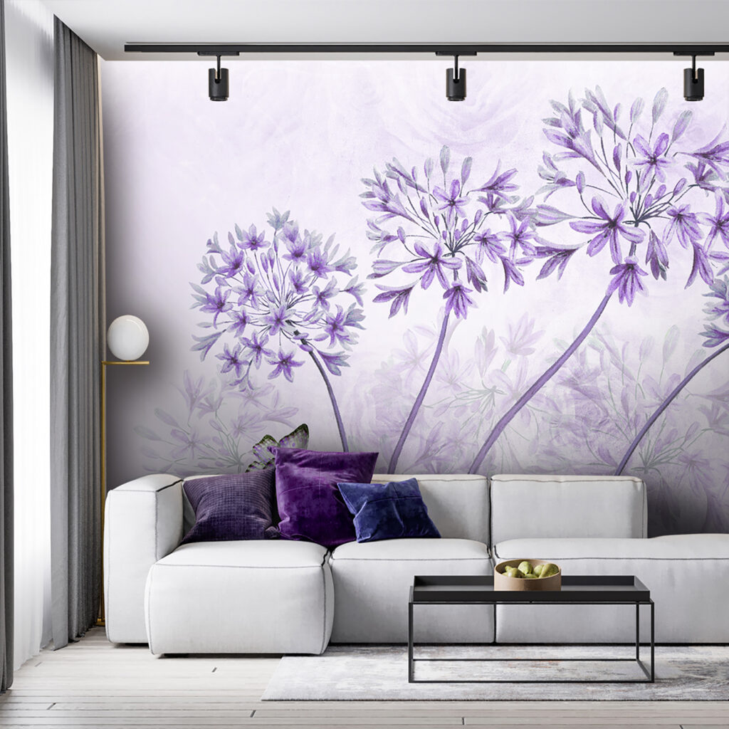 Fiori blu a stella — ambiente 1