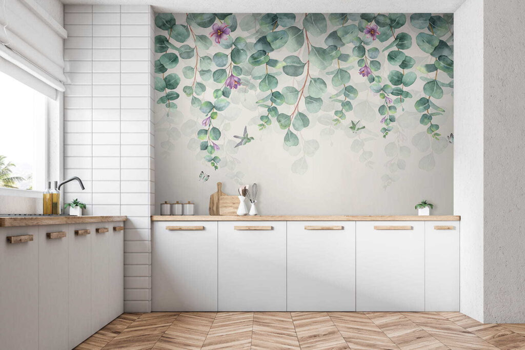 Rami con fiori lilla — ambiente 1