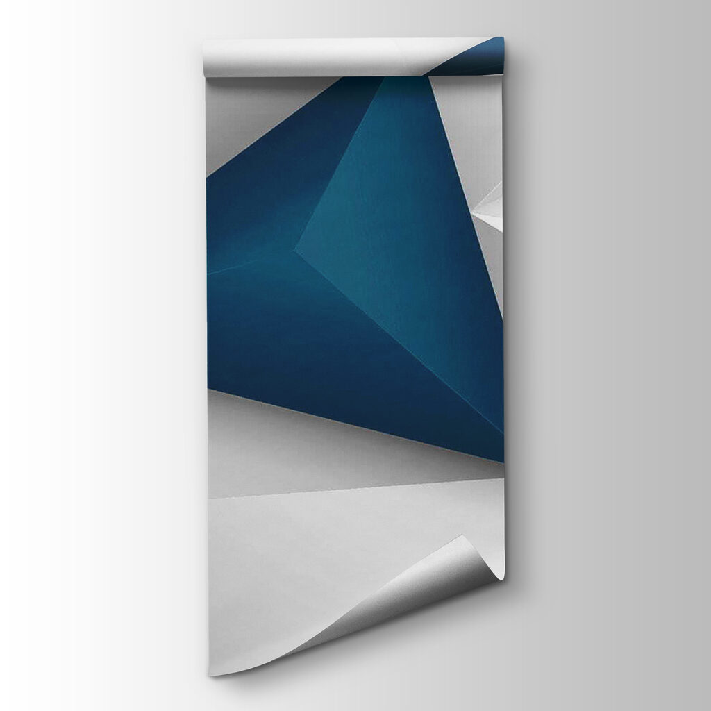 Sfaccettature blu e bianche — vista del prodotto