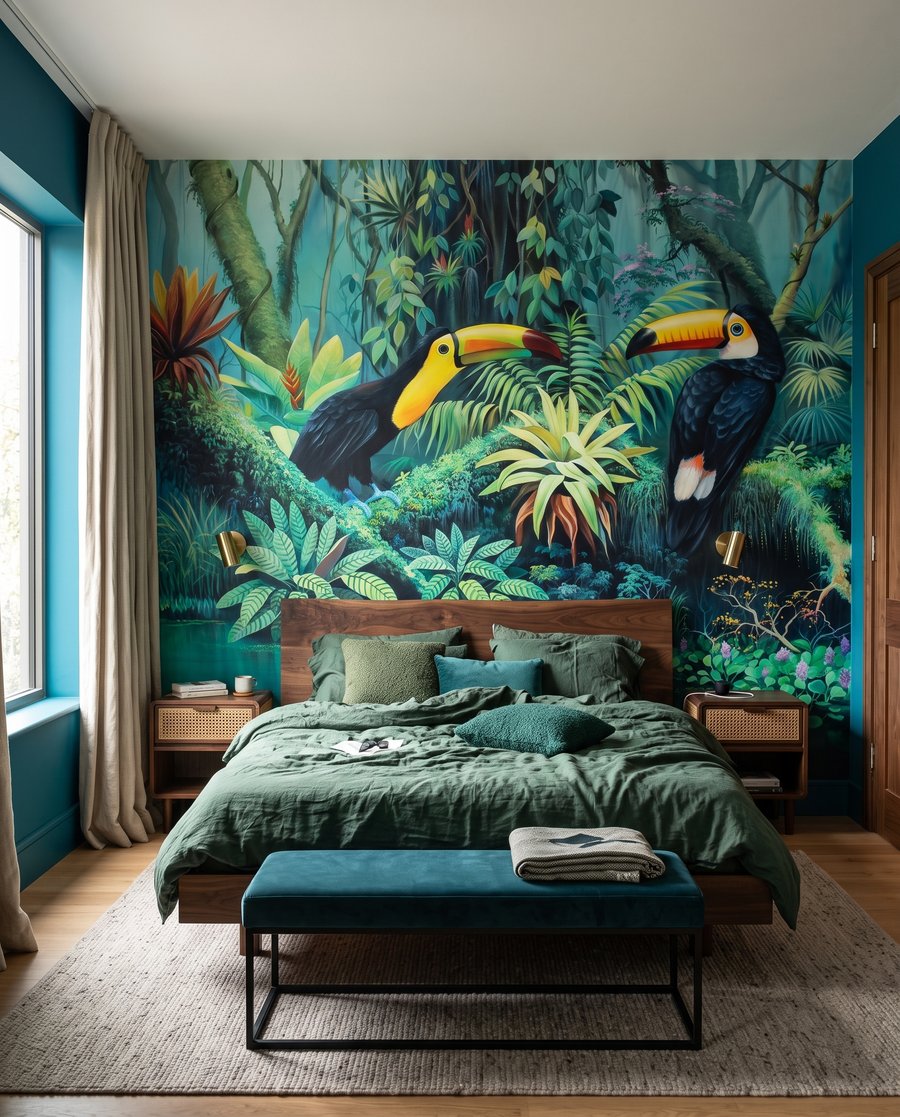 Tucani sull’acqua tropicale — ambiente 2
