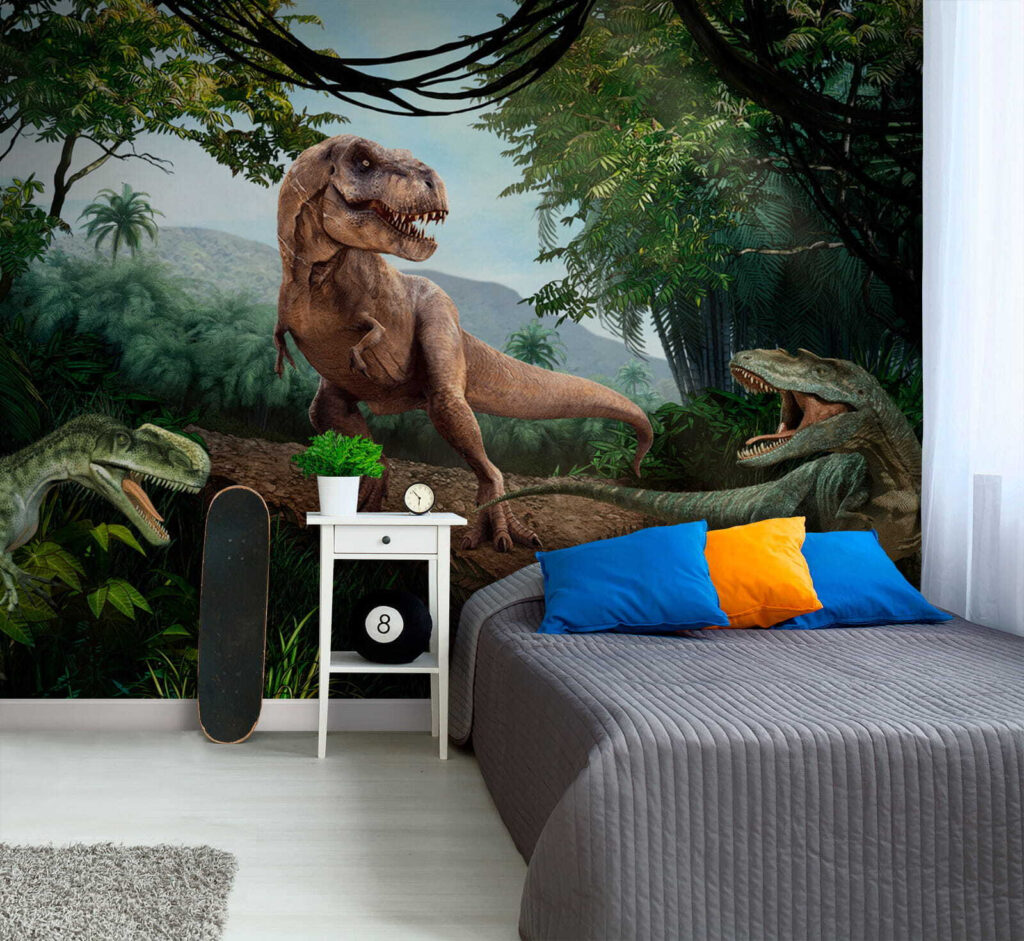 Dinosauri nel bosco — ambiente 1