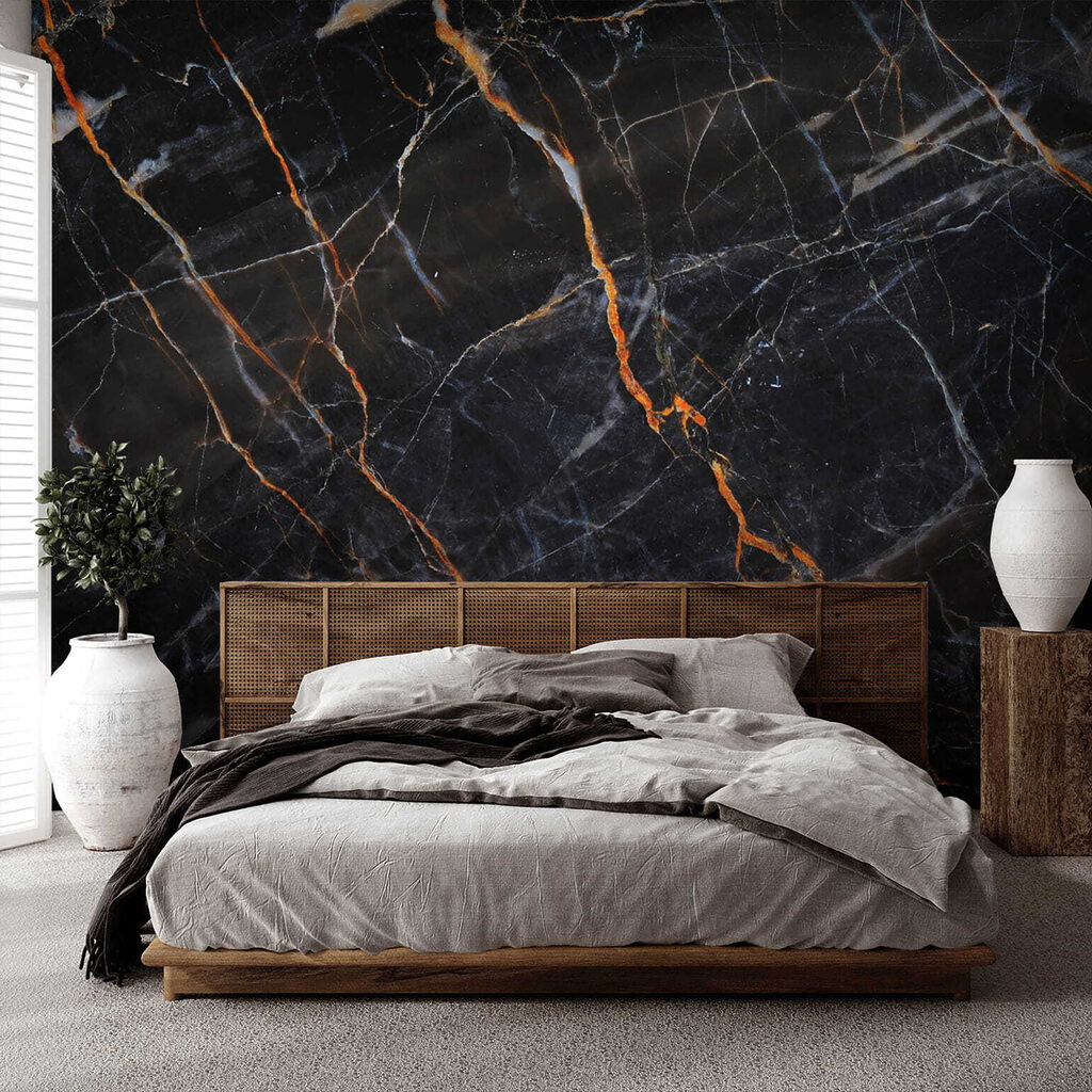 Venature ramate su nero — ambiente 10