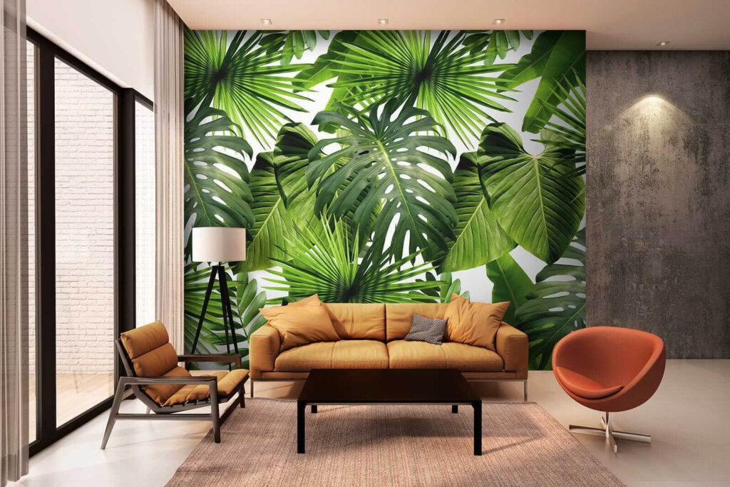 Foglie verde primavera — ambiente 6