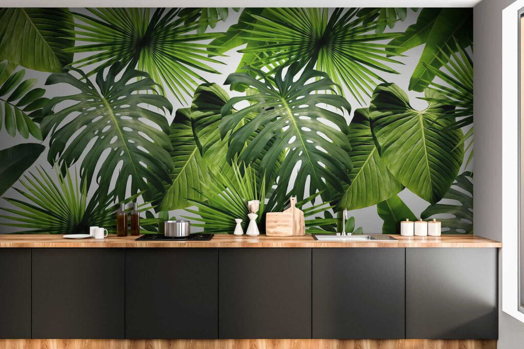 Foglie verde primavera — ambiente 8