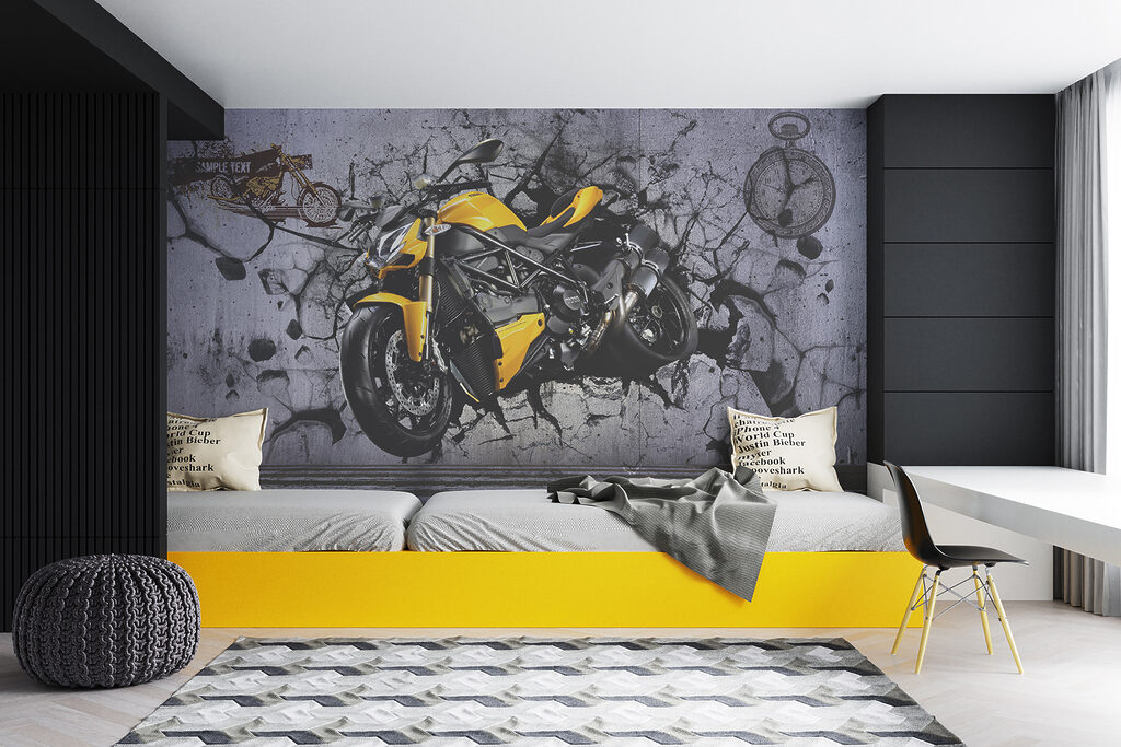 Moto attraverso il muro — ambiente 4