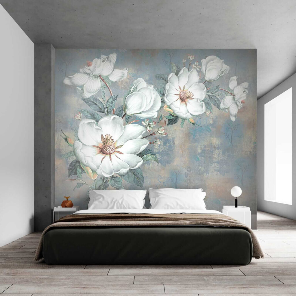 Magnolia su blu antico — ambiente 2
