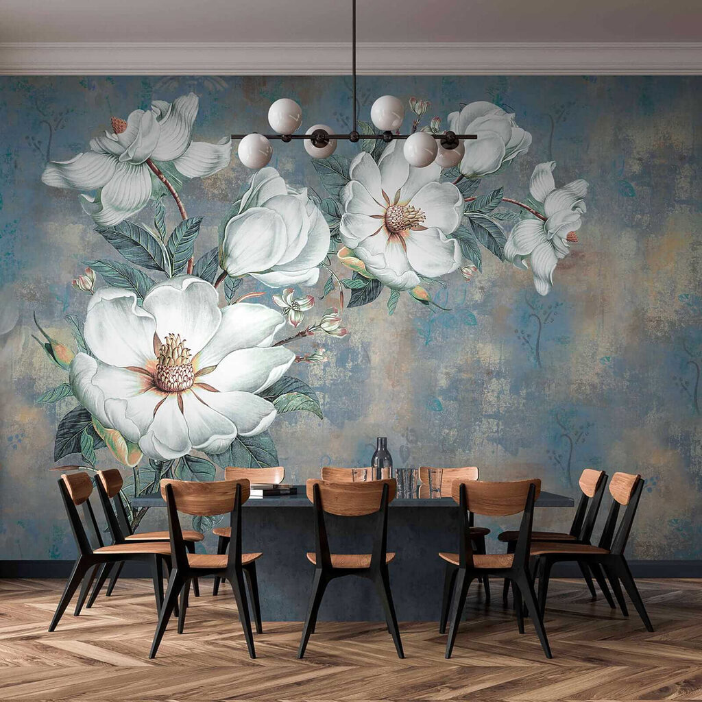 Magnolia su blu antico — ambiente 7