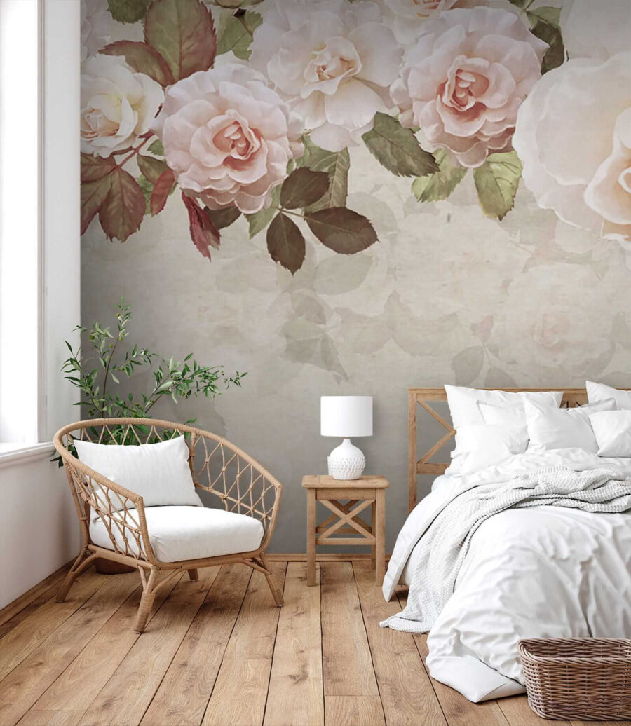 Rose su toni crema — ambiente 2
