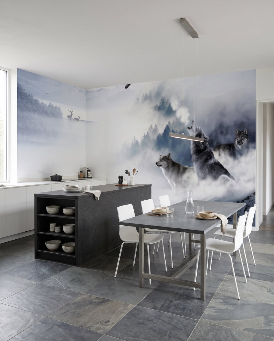 Lupi in valli bianche — ambiente 6