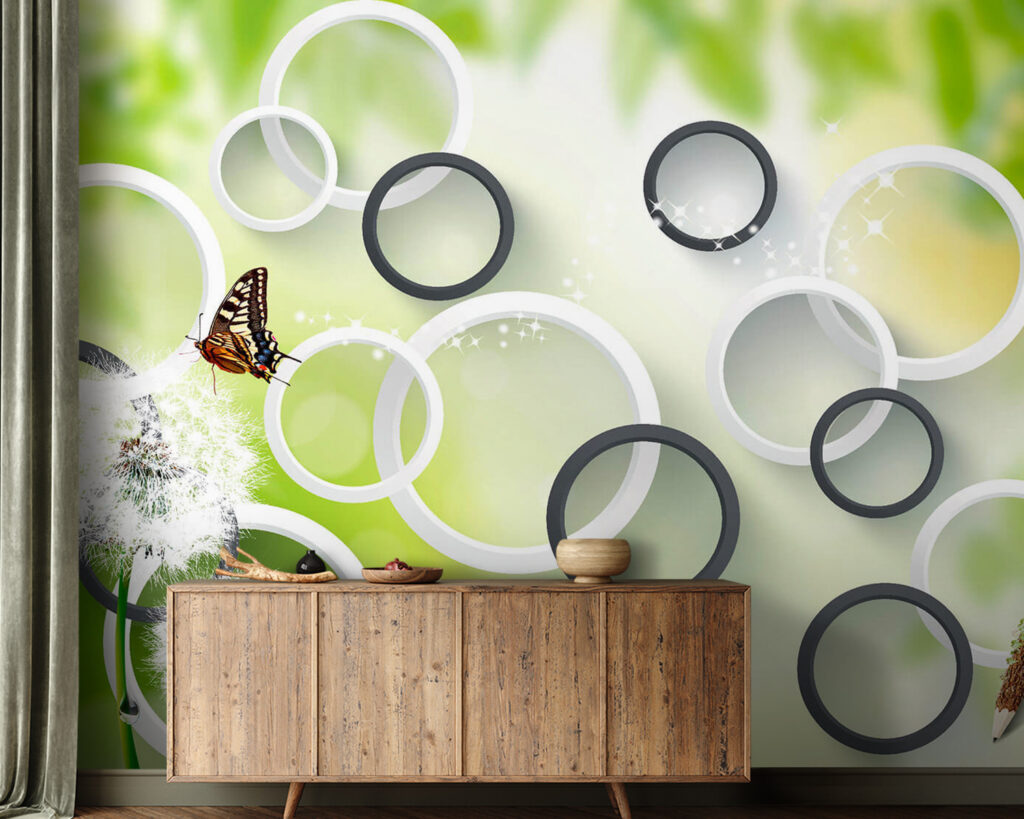 Cerchi tra le foglie — ambiente 1