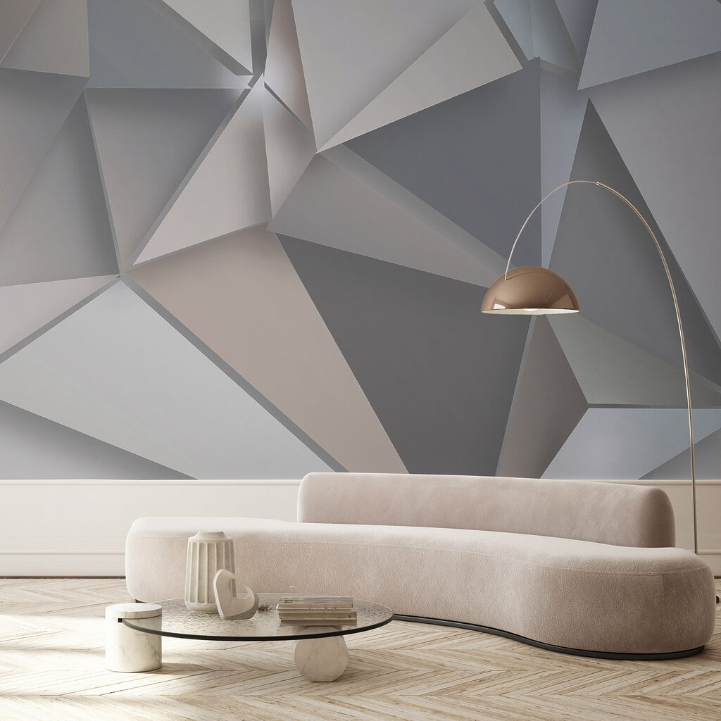 Facce appuntite in grigio — ambiente 6