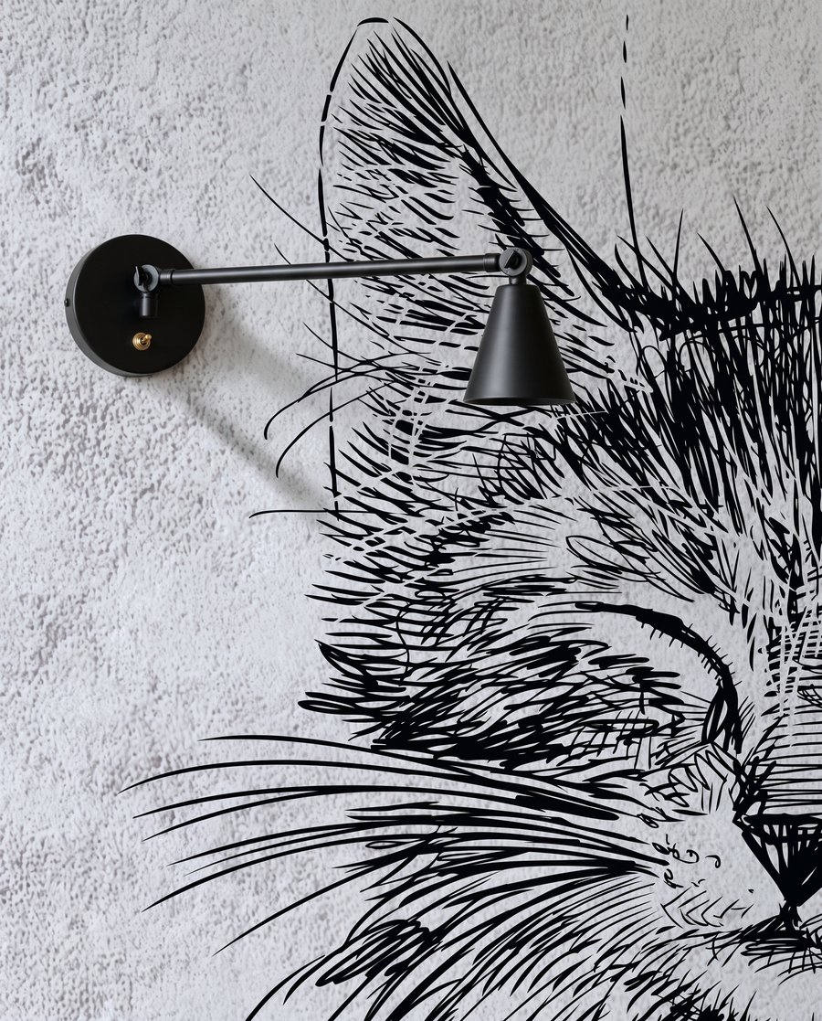 Gatto assonnato — dettaglio