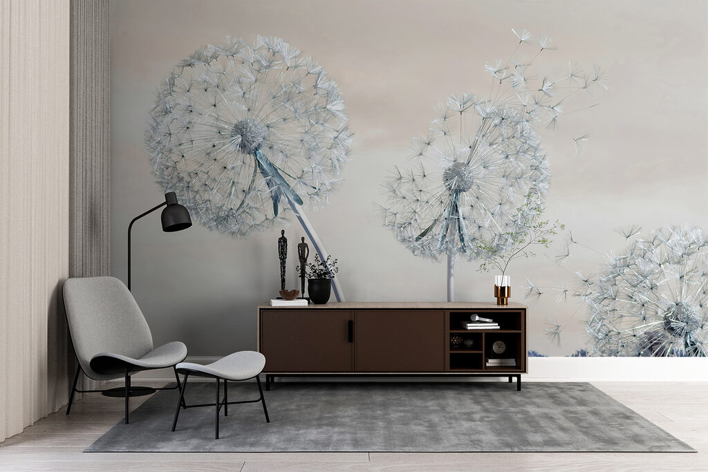 Soffioni con riflessi argentati — ambiente 3