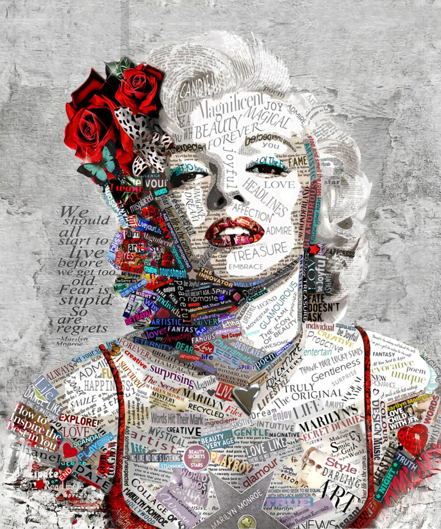 Volto tra le lettere — design completo