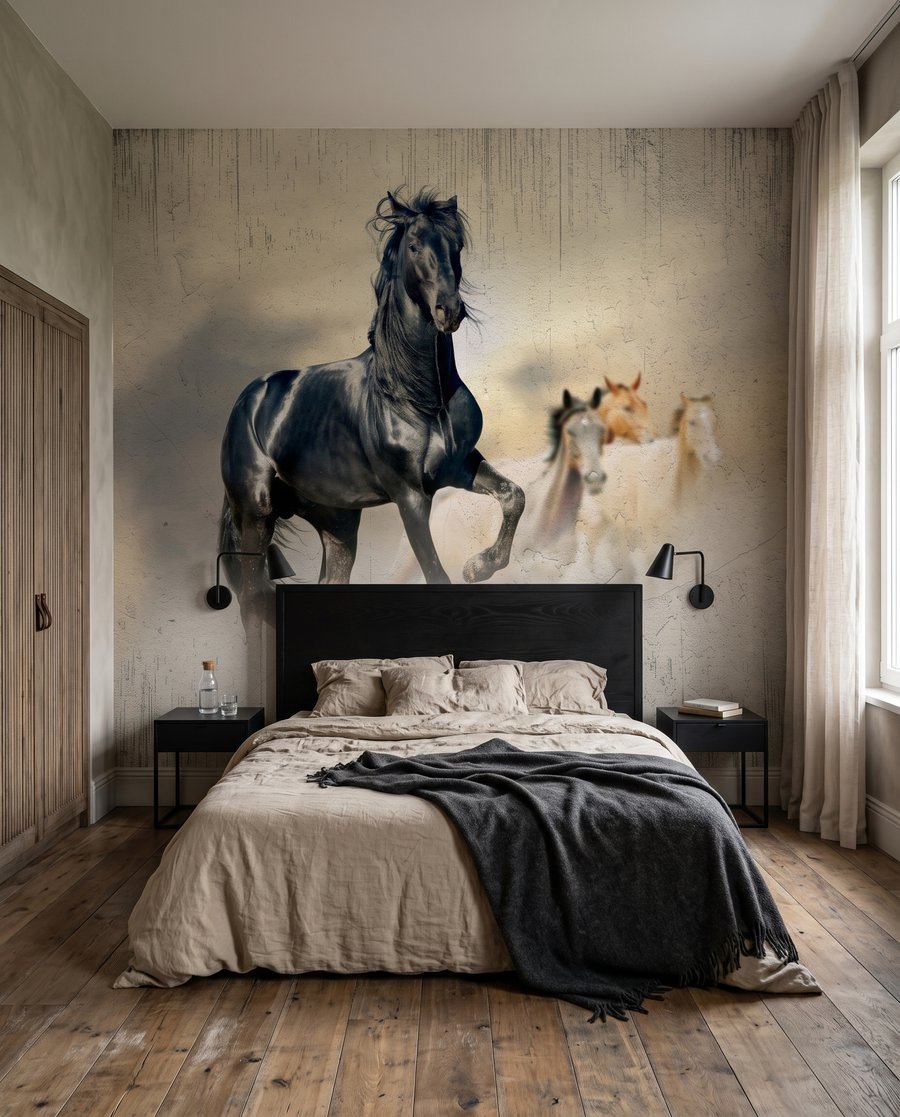 Cavalli nella luce — ambiente 3