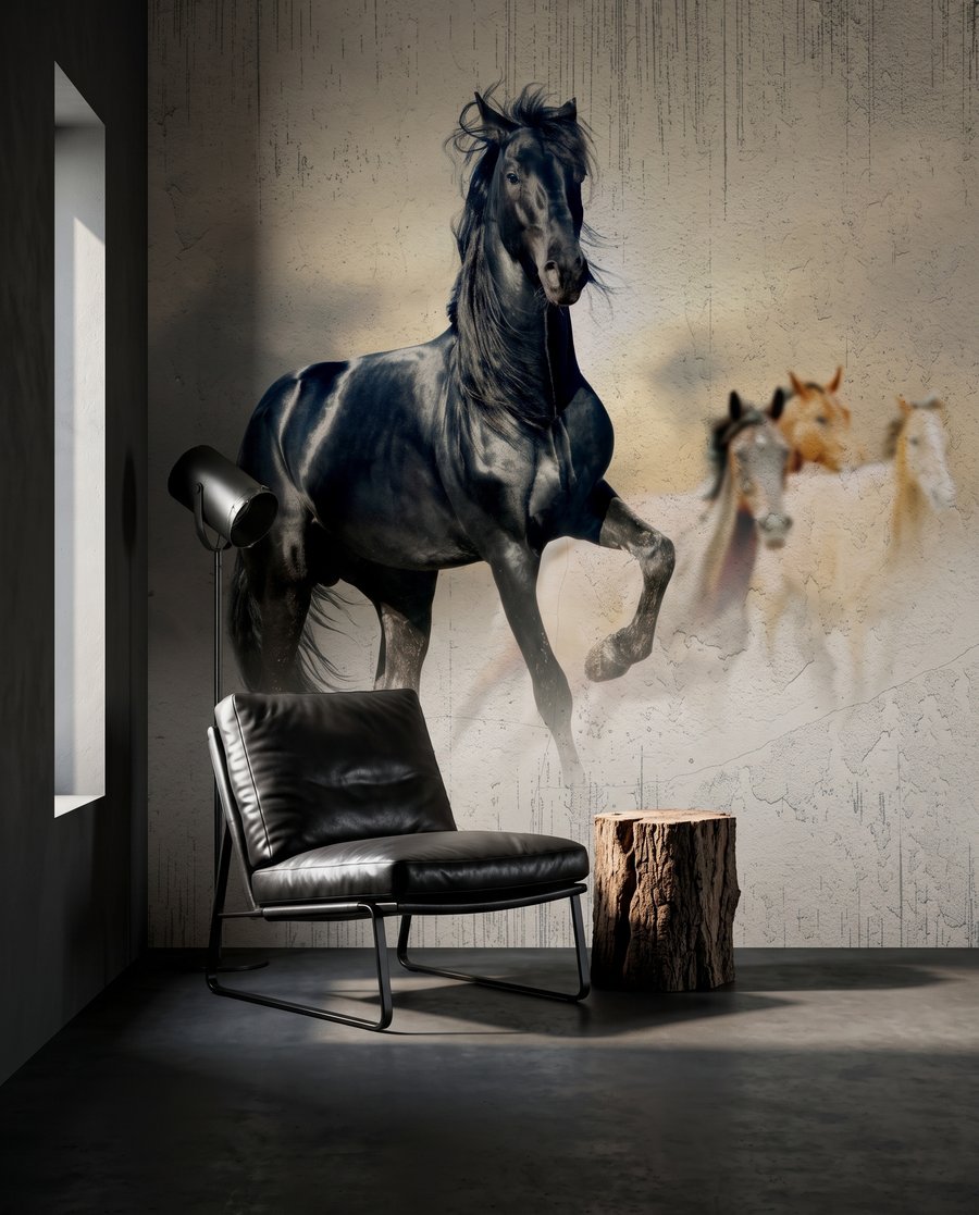 Cavalli nella luce — ambiente 5