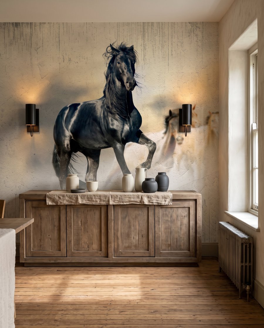 Cavalli nella luce — ambiente 7