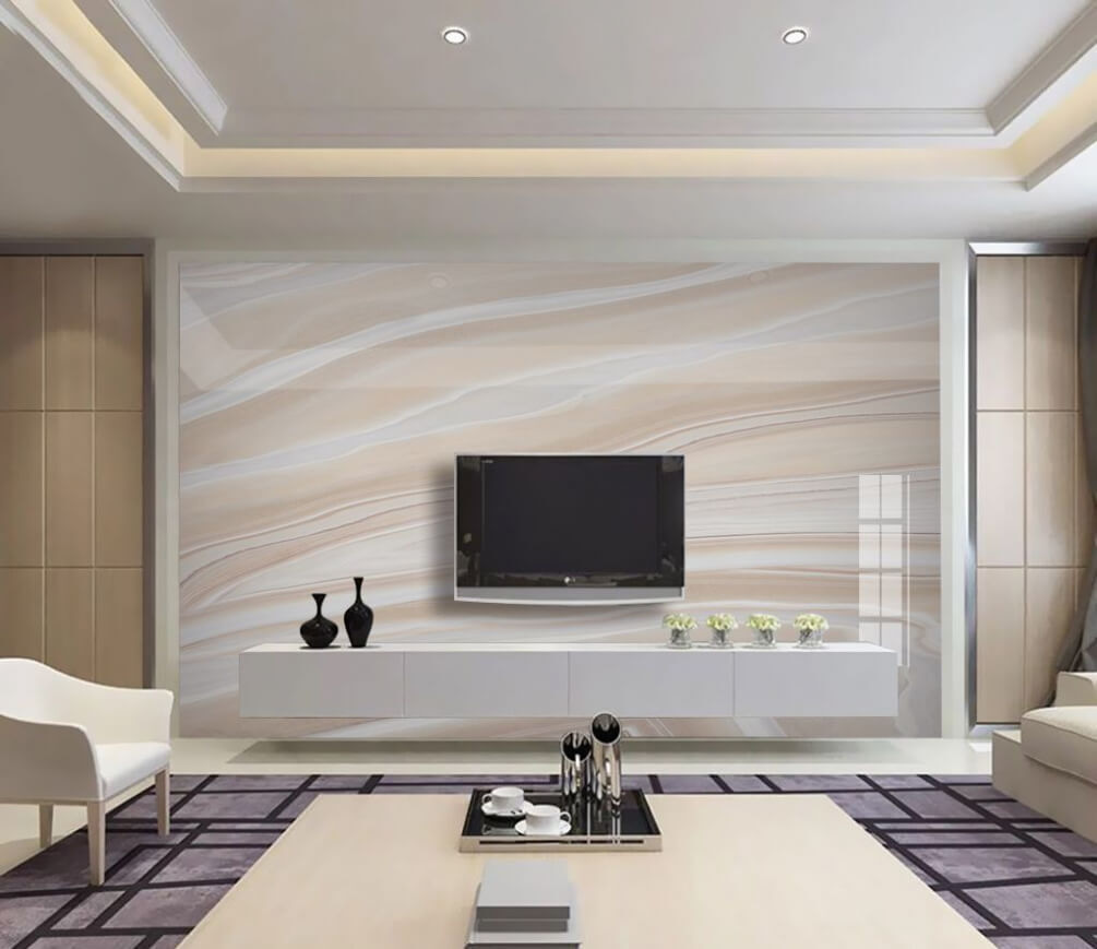 Strisce color crema — ambiente 1