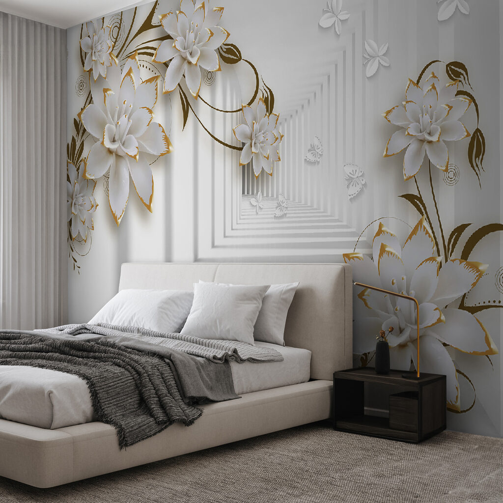 Corridoio fiorito — ambiente 8
