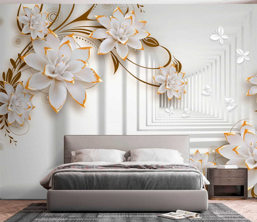 Corridoio fiorito — ambiente 4