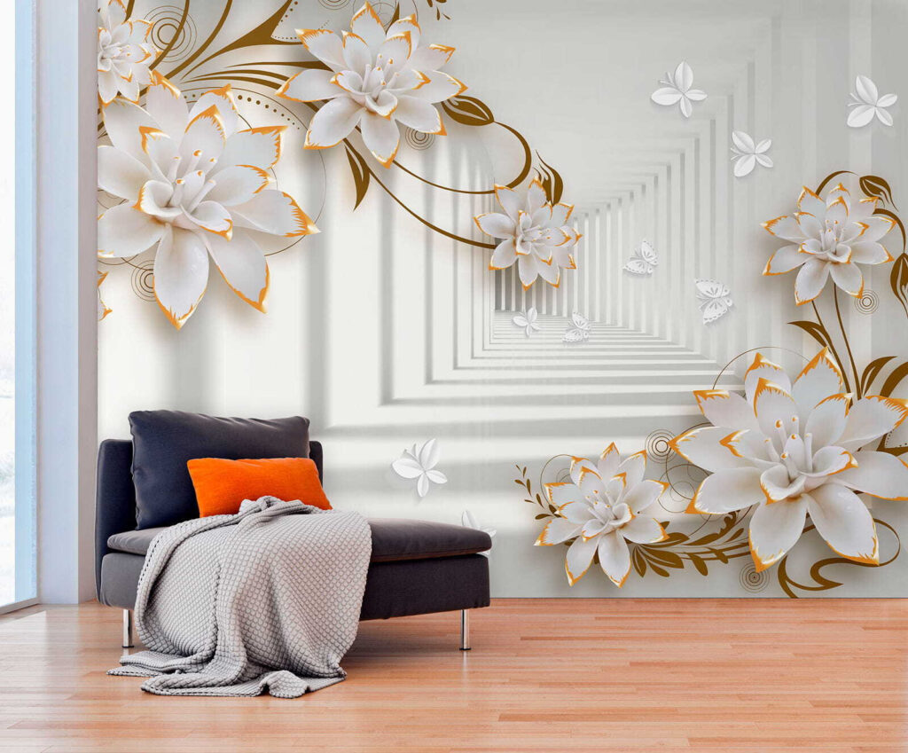 Corridoio fiorito — ambiente 1