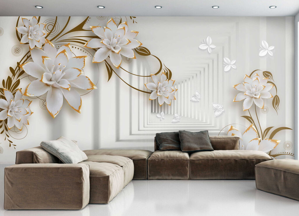 Corridoio fiorito — ambiente 5