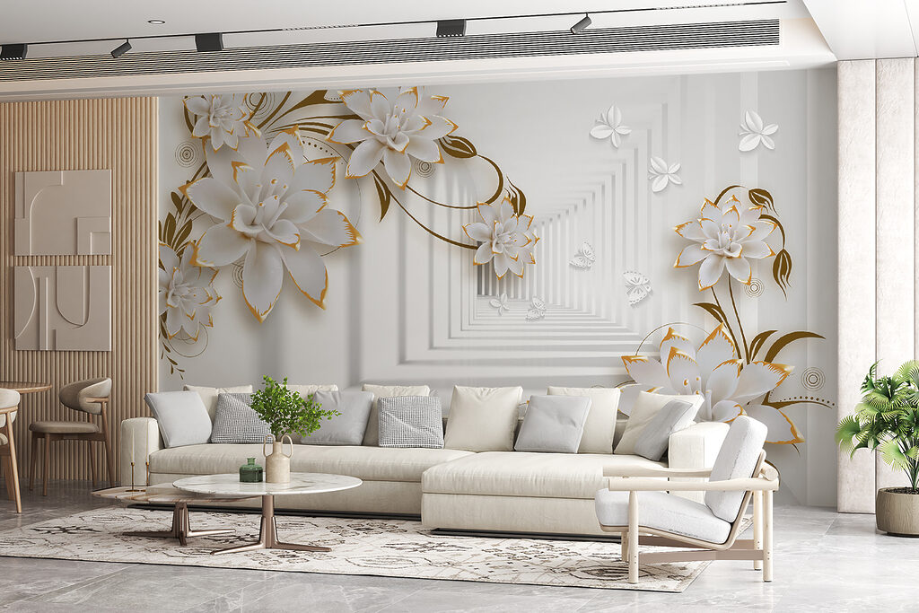 Corridoio fiorito — ambiente 9