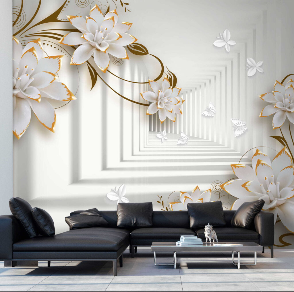 Corridoio fiorito — ambiente 6