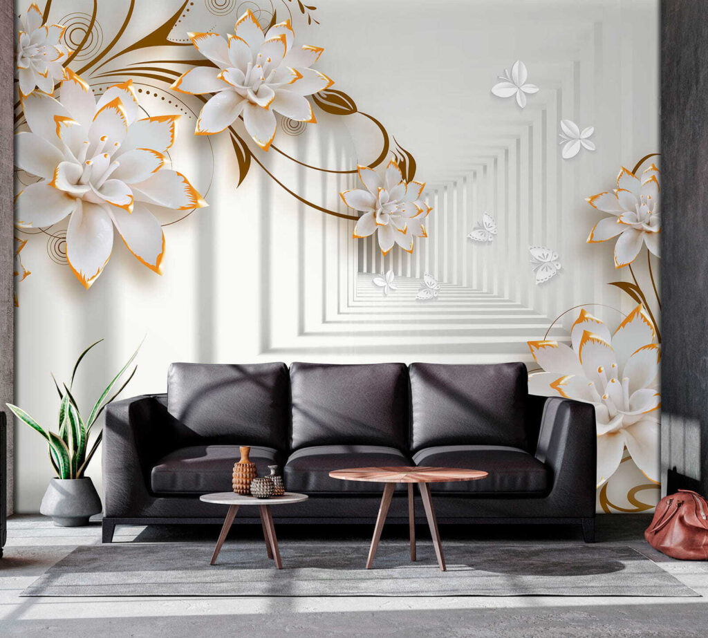 Corridoio fiorito — ambiente 7