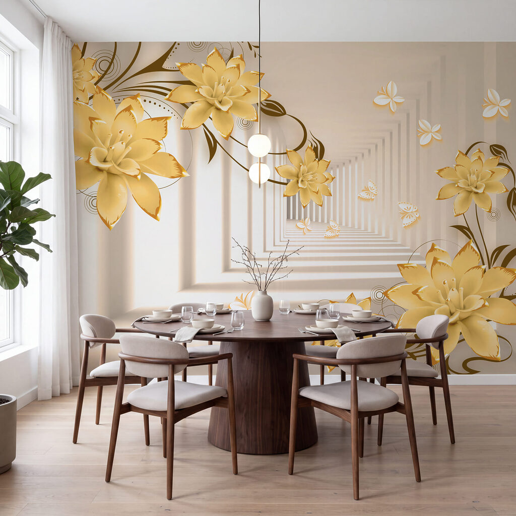 Corridoio fiorito — ambiente 3