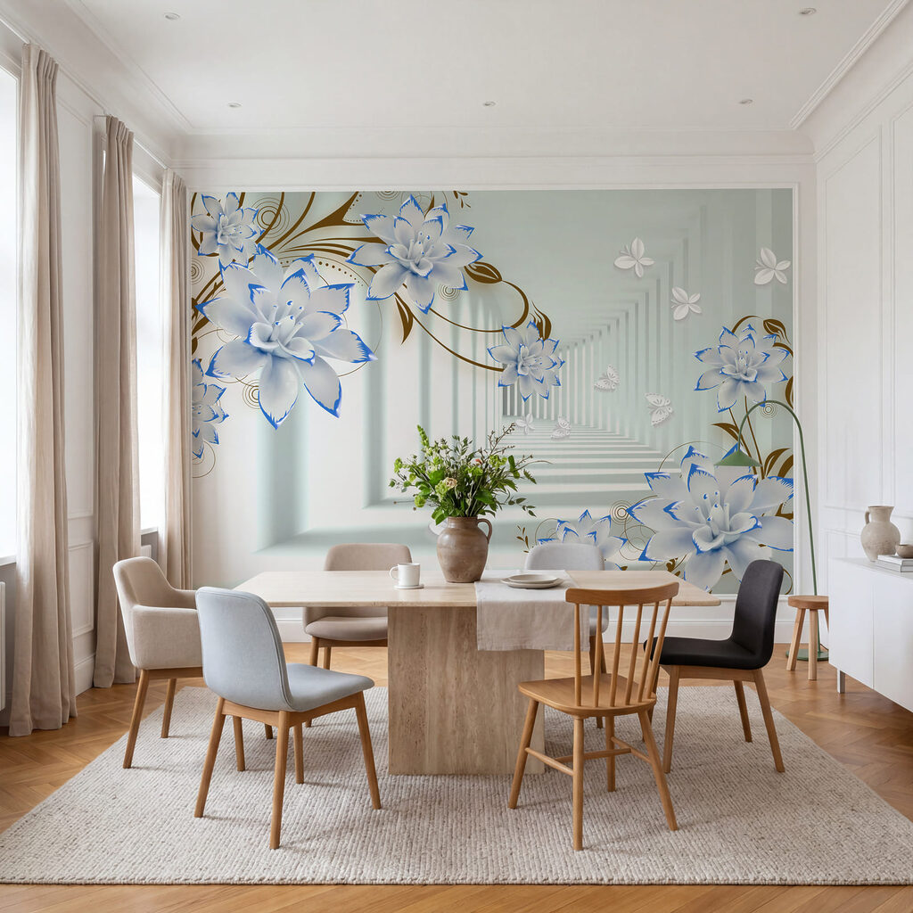 Corridoio fiorito — ambiente 3