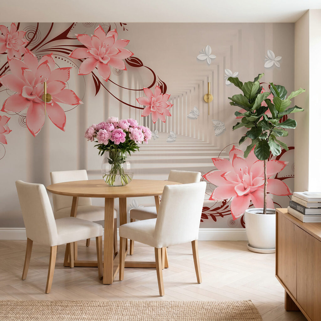 Corridoio fiorito — ambiente 3