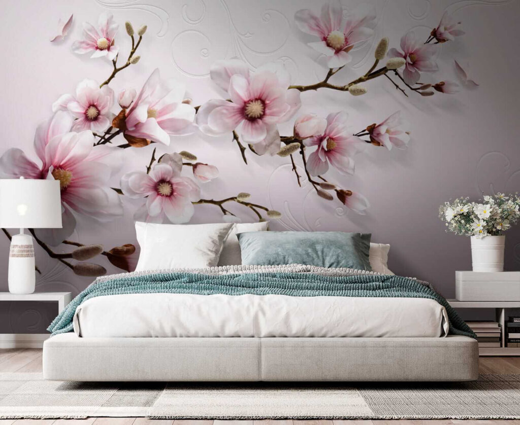 Magnolia su rosa chiaro — ambiente 2