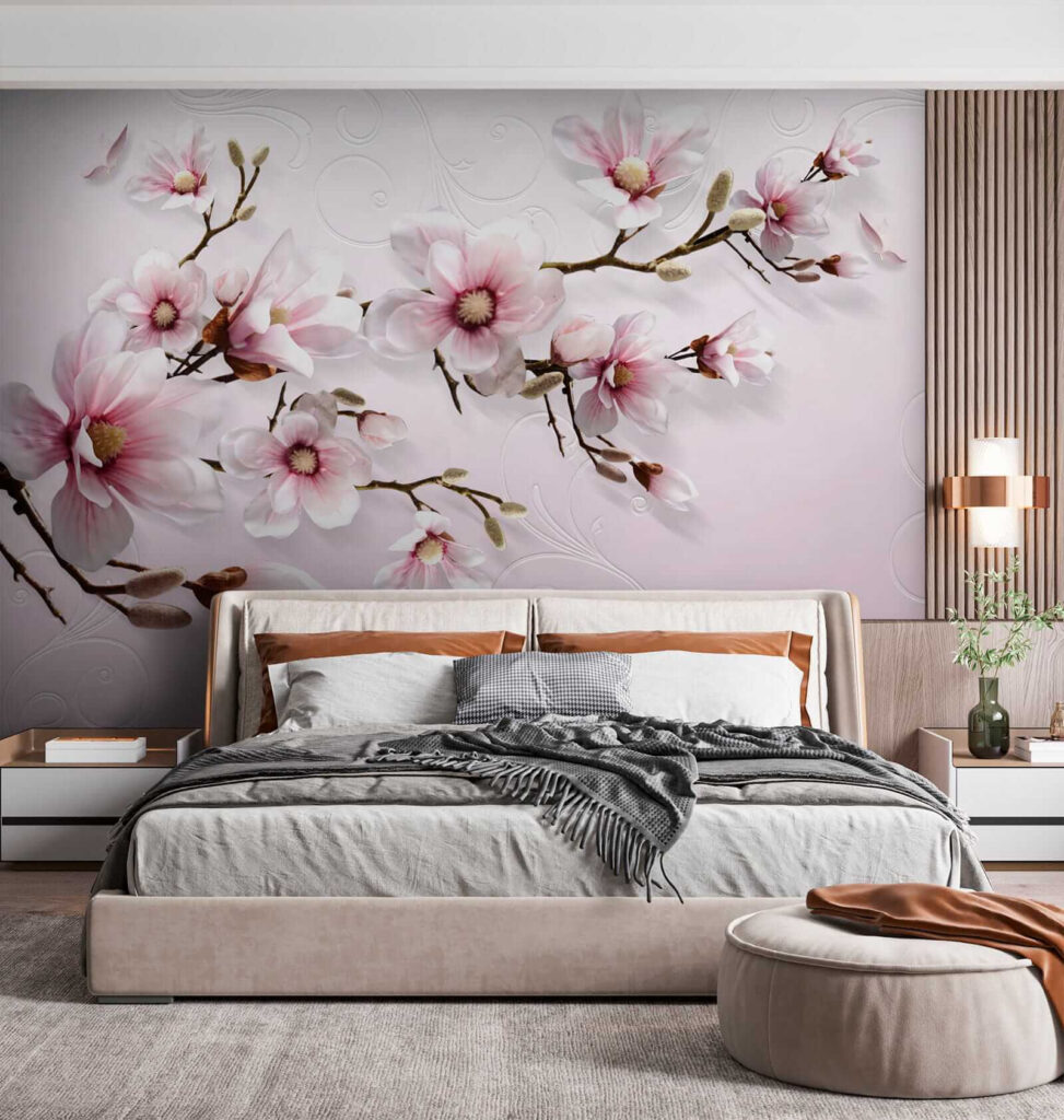 Magnolia su rosa chiaro — ambiente 3