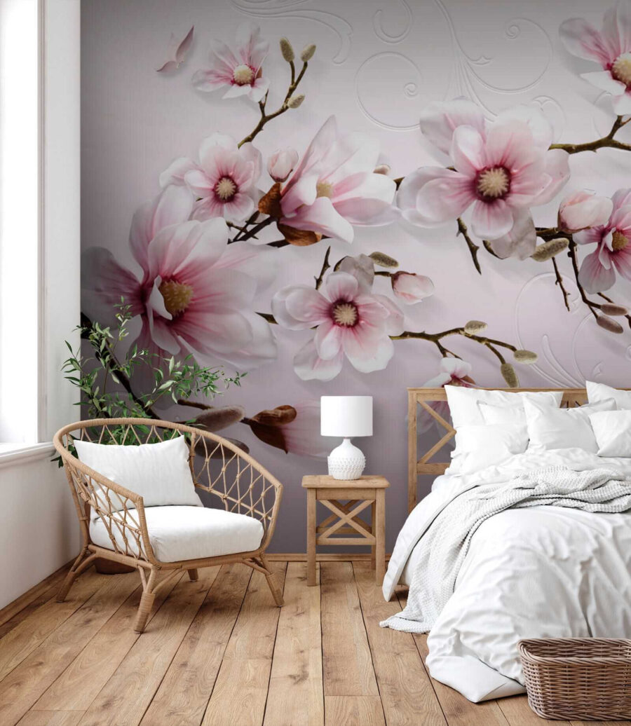 Magnolia su rosa chiaro — ambiente 4