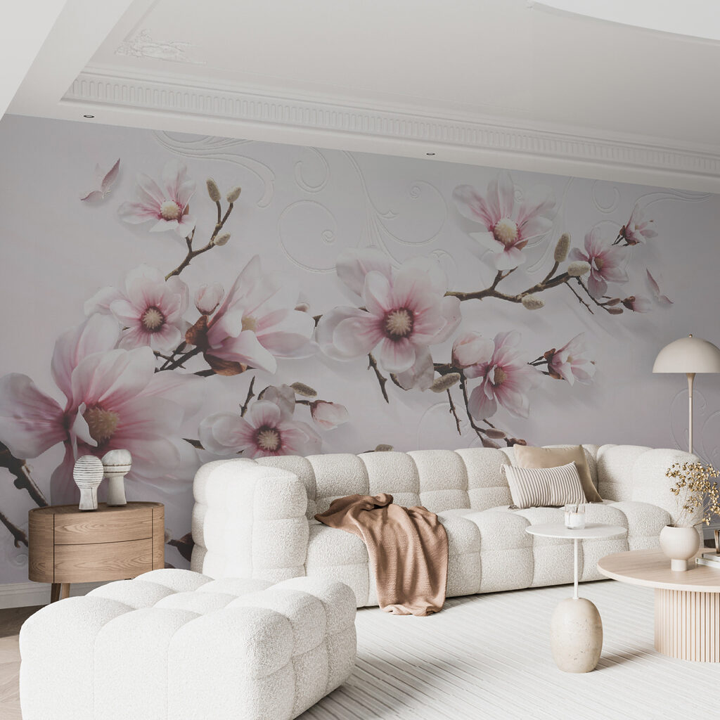 Magnolia su rosa chiaro — ambiente 10