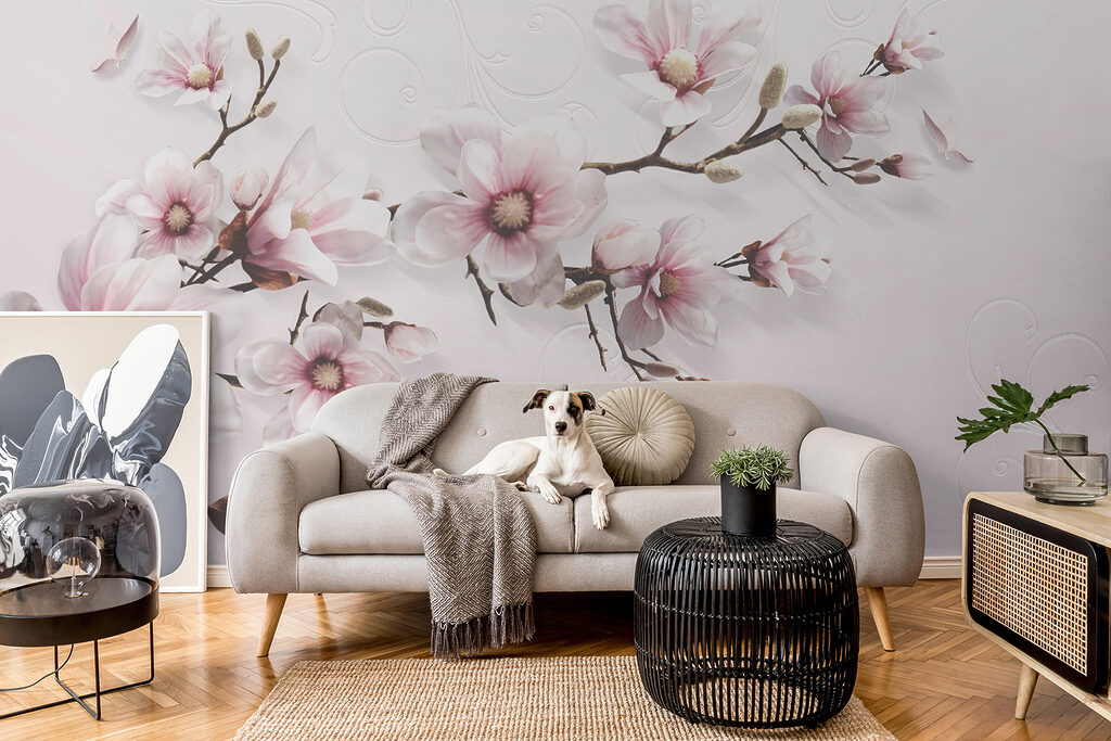 Magnolia su rosa chiaro — ambiente 11