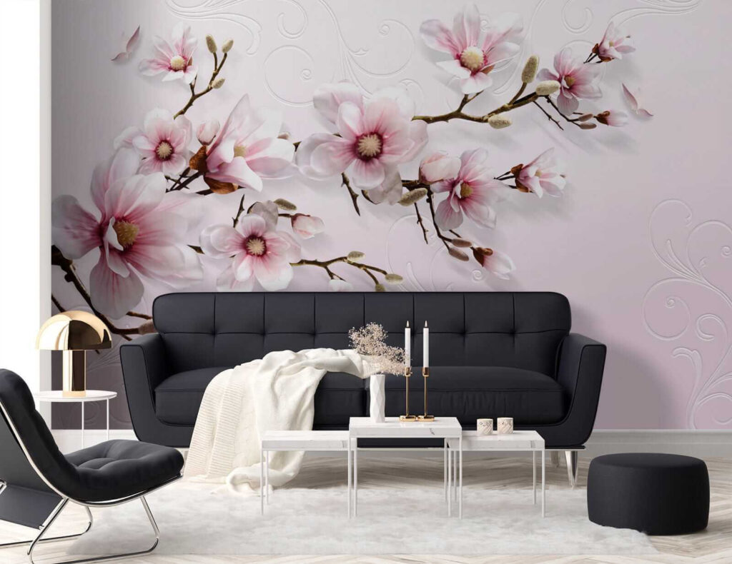 Magnolia su rosa chiaro — ambiente 5