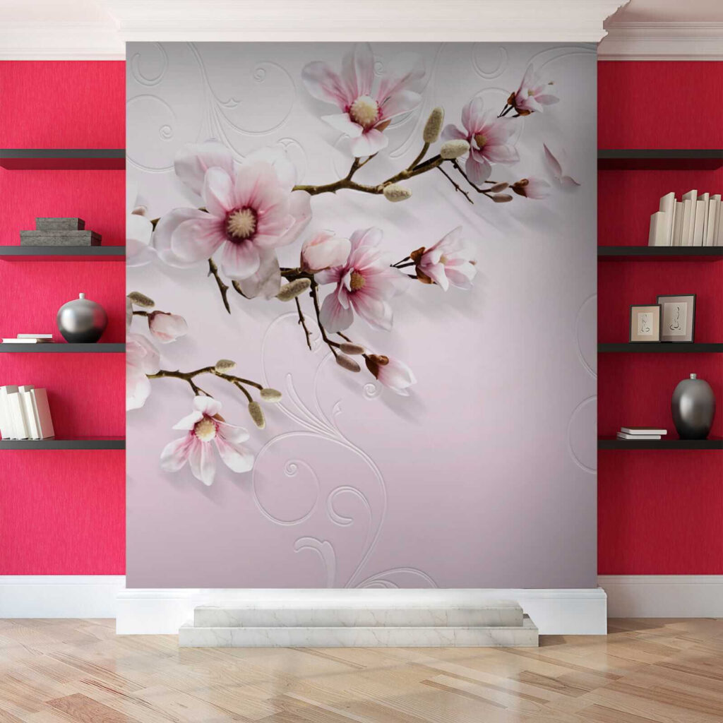 Magnolia su rosa chiaro — ambiente 7