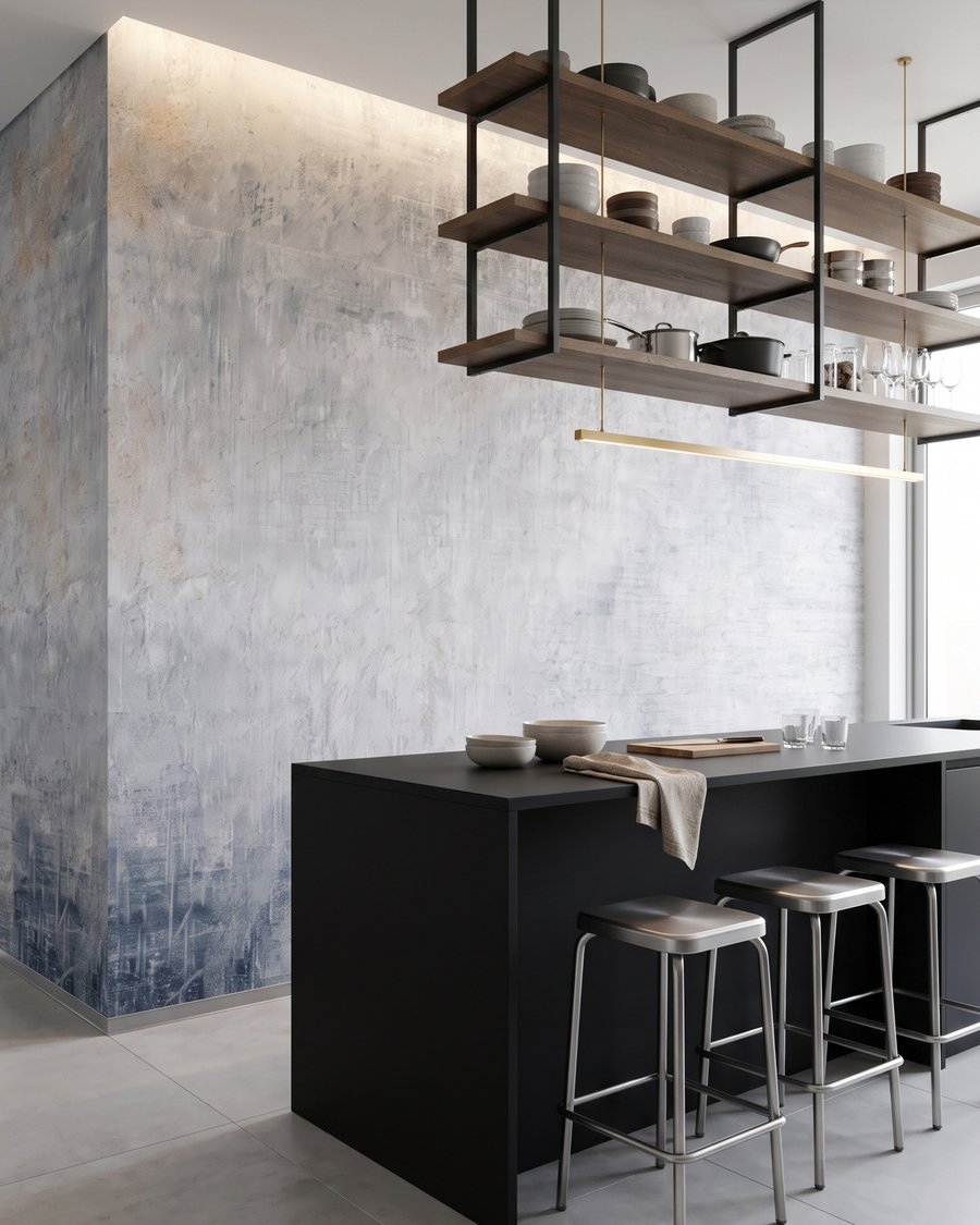 Nuvole di colore consumate — ambiente 1