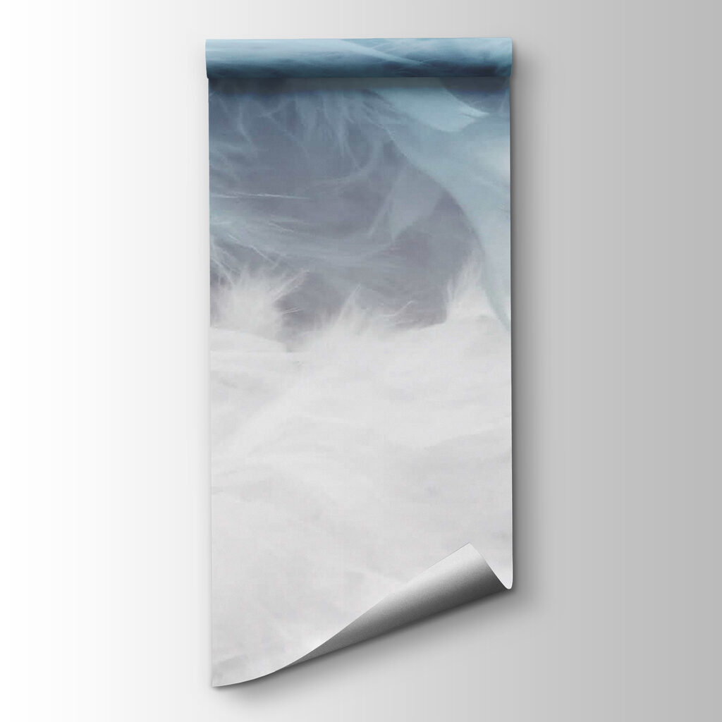 Piume in nebbia azzurra — vista del prodotto