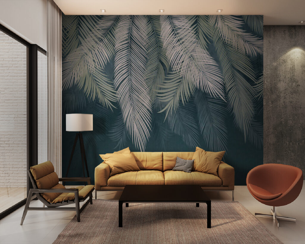Fronde sospese dall’alto — ambiente 3