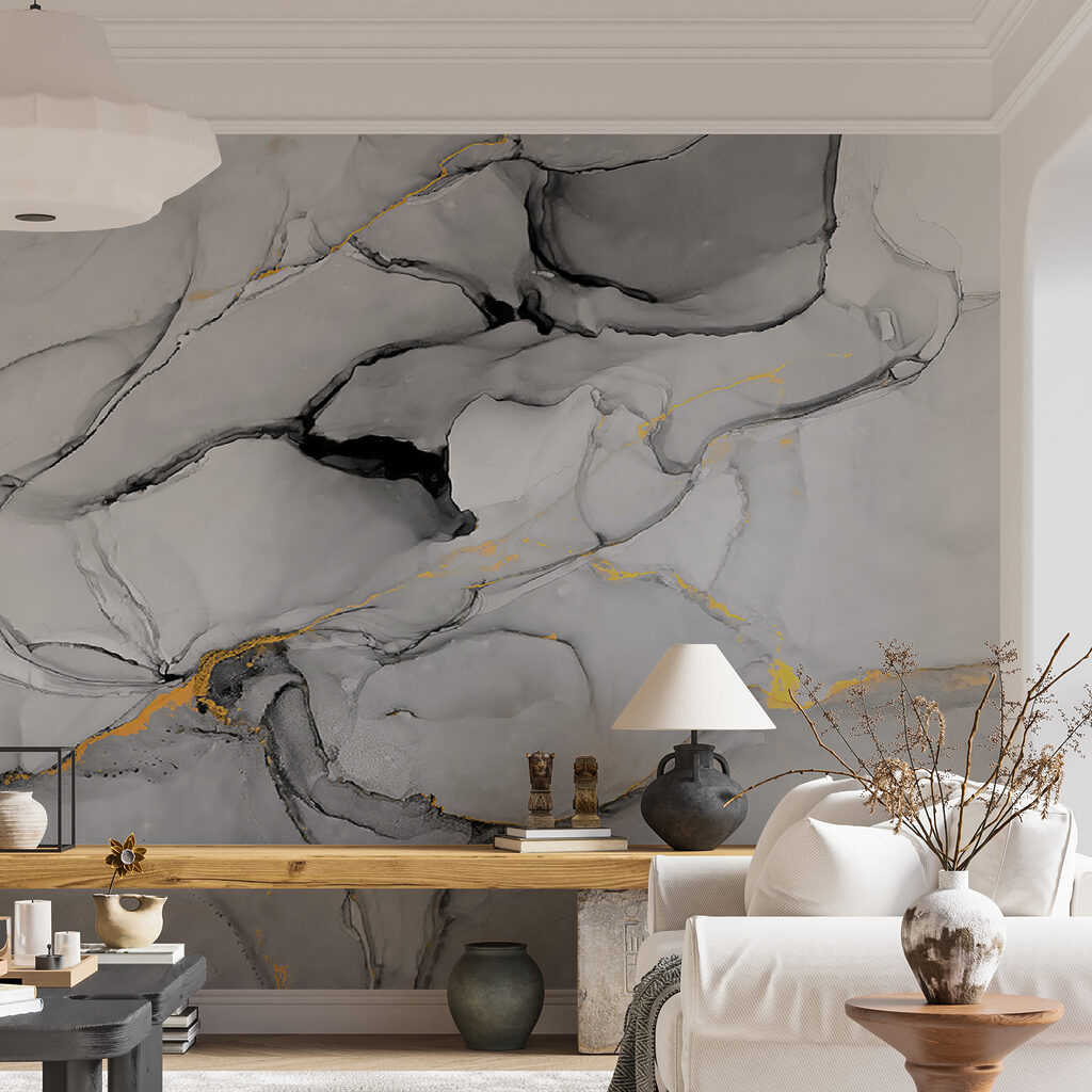 Grigio con vene dorate — ambiente 7