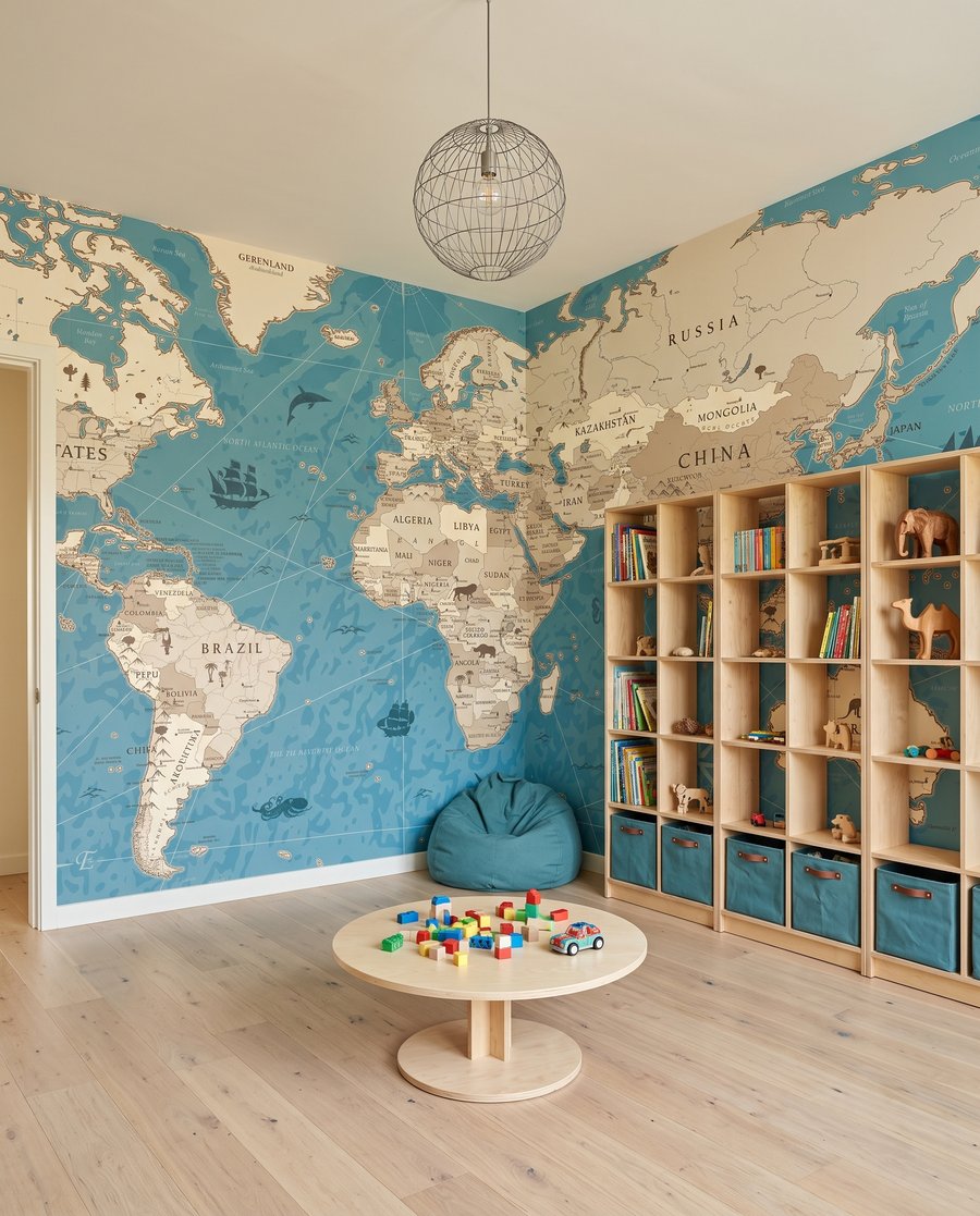 Mappa del mondo — ambiente 2