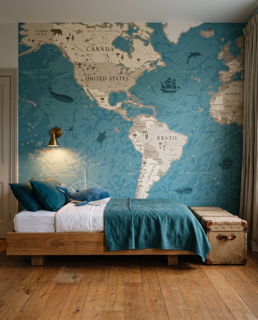 Mappa del mondo — ambiente 4